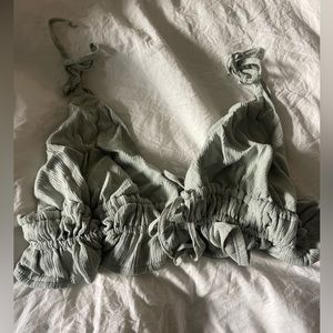 Tie tank top